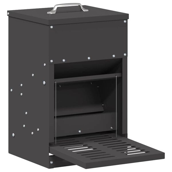 vidaXL Vistas svara barotājs Melna 25 x 42 x 40 cm