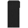 vidaXL Konsoles galds Melns ozols 90 x 36 x 75 cm Inženierijas koks