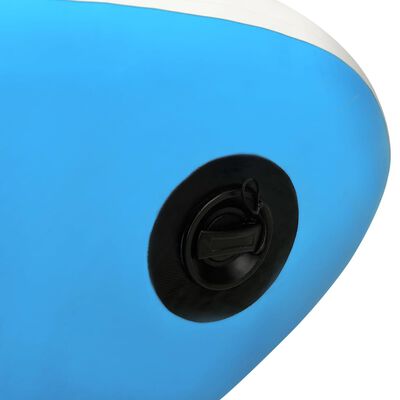vidaXL piepūšams SUP dēlis, 305x76x15 cm, zils