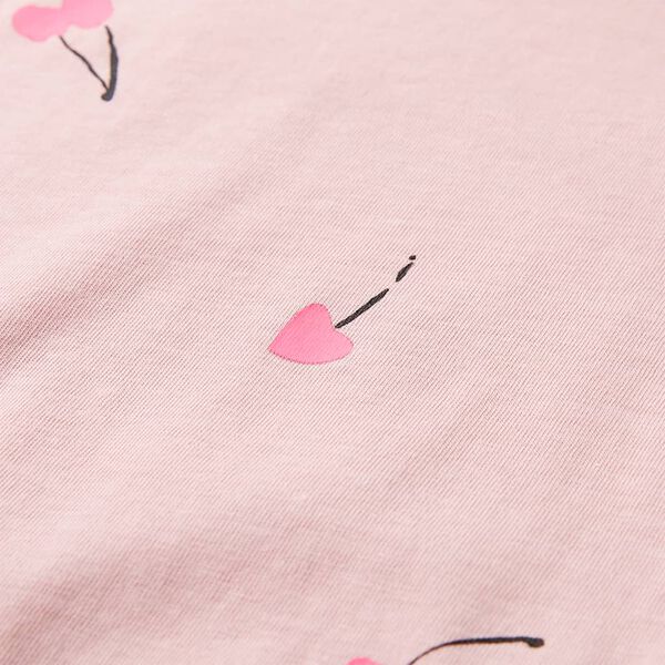 Bērnu T-krekls, gai&scaron;i rozā, 140