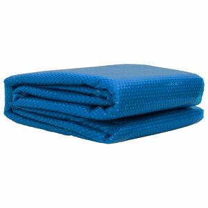 vidaXL Saules baseinu pārklājs Extra Heavy &Oslash; 381 cm 400 &mu;m Apaļ&scaron; PE