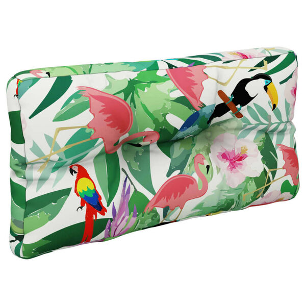 vidaXL pale&scaron;u spilvens, 80x40x12 cm, audums, daudzkrāsains