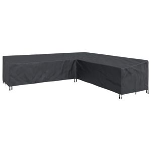 vidaXL Mēbeļu pārklājs 325 x 325 x 80 cm 420D Oksforda audums L-forma