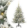 vidaXL Zaļa 120 cm PVC un PE