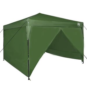 vidaXL Nojumes telts 290 x 290 x 251 cm Zaļa Audums