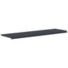 vidaXL Logu palodze Antracīts ar koka tekstūru 160 x 45 x 4,5 cm PVC