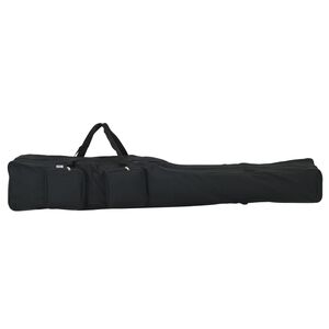 vidaXL mak&scaron;ķeres soma, melna, 150 cm, Oksfordas audums