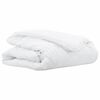 vidaXL 2-in-1 Segu 200 x 140 x 10 cm Ziema Poliesters Balts Elpojo&scaron;s