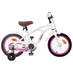 vidaXL Bērnu Velosipēds 16 Collas no 4-6 gadiem Balts