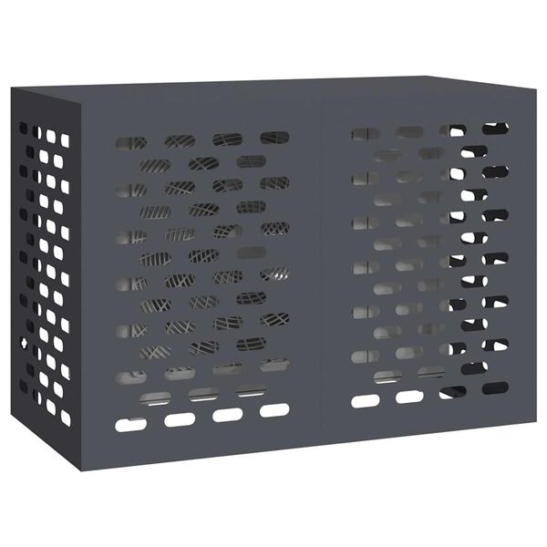 vidaXL Gaisa kondicioniera pārsegs Antracīts 100 x 50 x 70 cm Tērauds