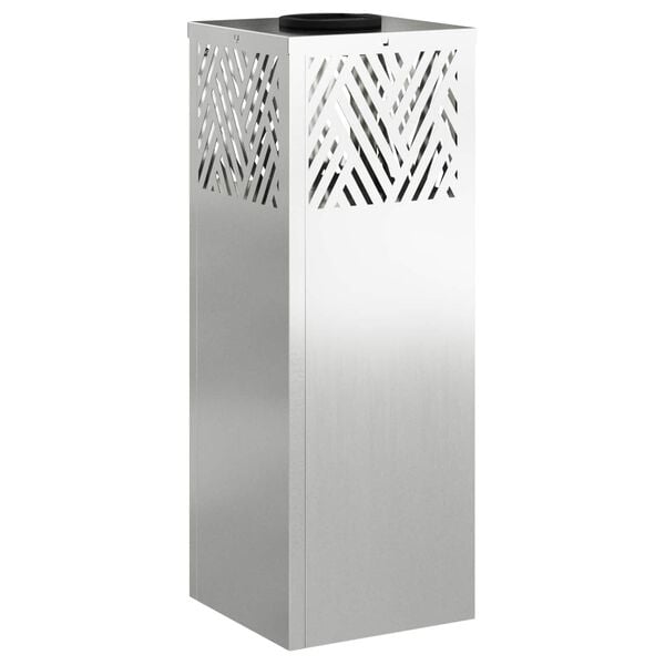 vidaXL Saules LED ceļa gaisma Skujiņu raksts 2 pcs Cinkots Cinkots