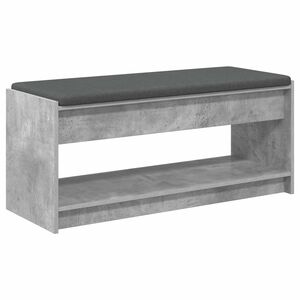 vidaXL Zāles sols Betona Pelēks 103 x 38 x 45 cm