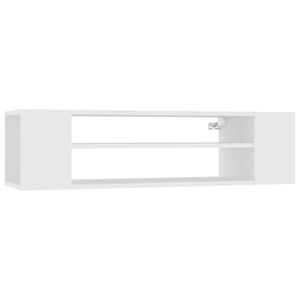 vidaXL piekarams TV skapītis, balts, 100x30x26,5 cm, inženierijas koks