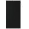vidaXL Venēcijas žalūzija Melns 135 x 250 cm 35 mm