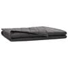 vidaXL Svars sega Antracīta 220 x 235 cm 15 kg 100% Kokvilna 205T