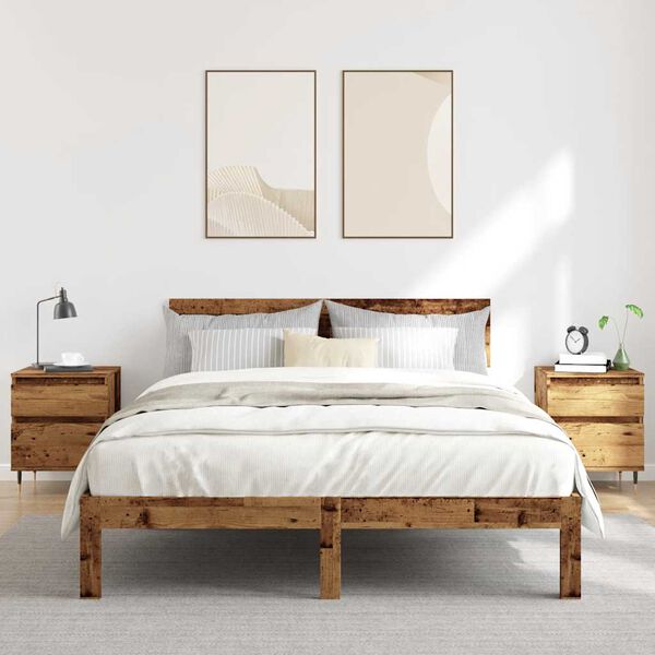 vidaXL naktsskapī&scaron;i 2 gab. veca koka 40x35x50 cm inženierijas koks