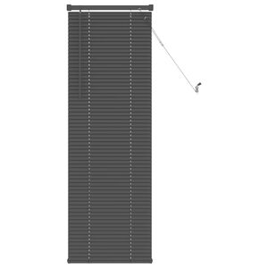 vidaXL Venēcijas žalūzija Sudrabaini pelēks 150 x 40 cm 25 mm PVC