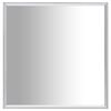 vidaXL spogulis, 40x40 cm, sudraba krāsā