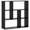 vidaXL Grāmatplaukts 102 x 29 x 103,5 cm Inženierijas koks Melns ozols