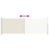 vidaXL izvelkama sānu markīze, 160 x 500 cm, krēmkrāsā