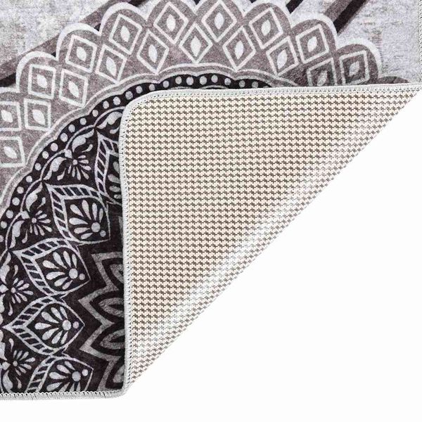 vidaXL paklājs, 80x300 cm, daudzkrāsains, mazgājams, neslīdo&scaron;s