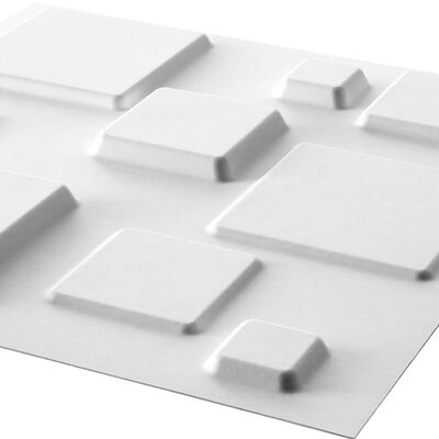 WallArt 3D sienas paneļi GA-WA09, 24 gab., kvadrāti