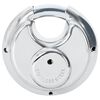 vidaXL Discus Lock ar atslēgām 6 pcs Sudraba 7 x 2.4 x 7 cm