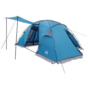 vidaXL Tuneļveida telts Zila 520 x 260 x 180 cm