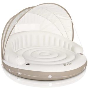 Intex piepū&scaron;amais zvilnis ar jumtiņu, 199x150 cm, 58292 EU