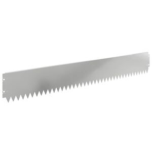 vidaXL Zāliena Apmale 30 gab. 103 x 15 cm Tērauds Sudraba
