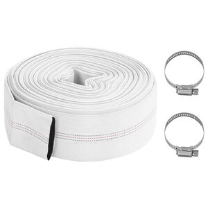 vidaXL ugunsdzēsības &scaron;ļūtene, 20 m, 3", PVC
