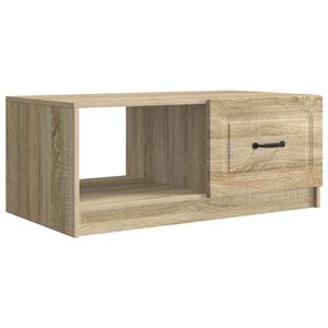 vidaXL Kafijas galdiņ&scaron; Sonomas ozols 90 x 50 x 37 cm Inženierijas koks