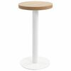 vidaXL bistro galds, gai&scaron;i brūns, 40 cm, MDF