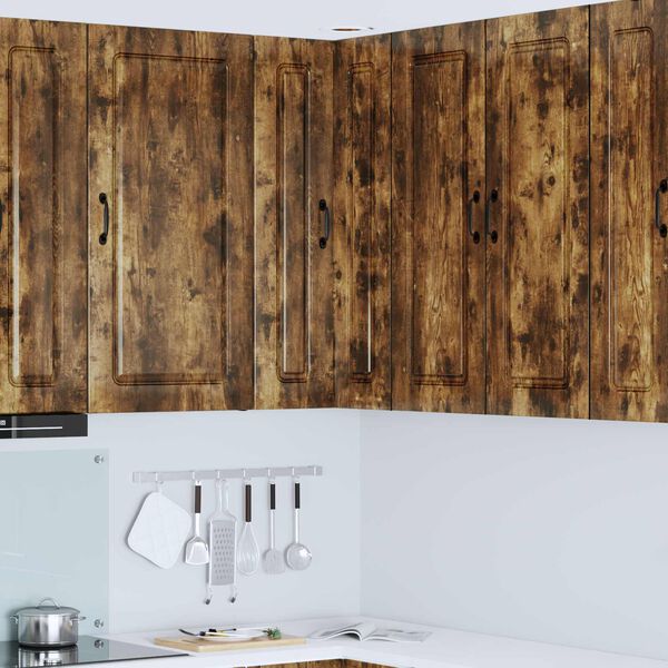 vidaXL Virtuves Skapis Kalmar Dūmaka ozols 57 x 57 x 100 cm