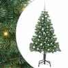 vidaXL Ziemassvētku eglīte Zaļa 150 cm PVC