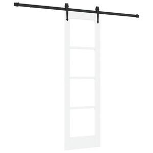 vidaXL Slīdo&scaron;ās durvis ORKDAL 61 x 198,5 cm Balts