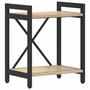 vidaXL Grāmatu plaukts 40 x 30 x 50 cm Inženierijas koks Sonoma ozols