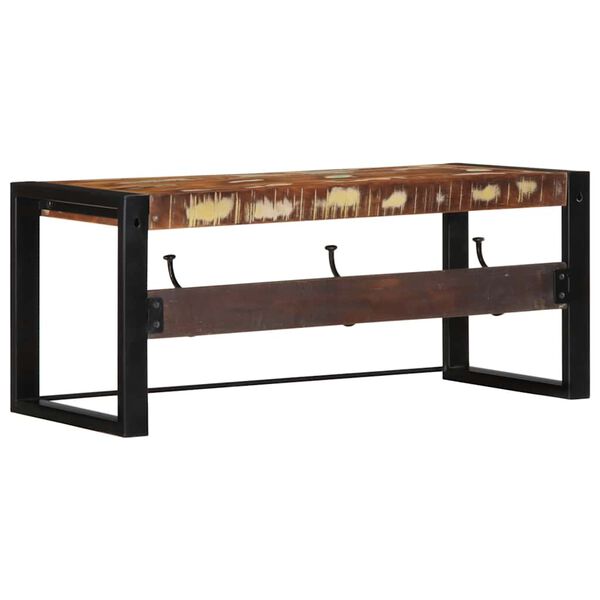 vidaXL mēteļu pakaramais, 80x35x35 cm, pārstrādāts masīvkoks