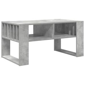 vidaXL Kafijas galdiņ&scaron; Betona pelēks 92 x 49,5 x 45 cm