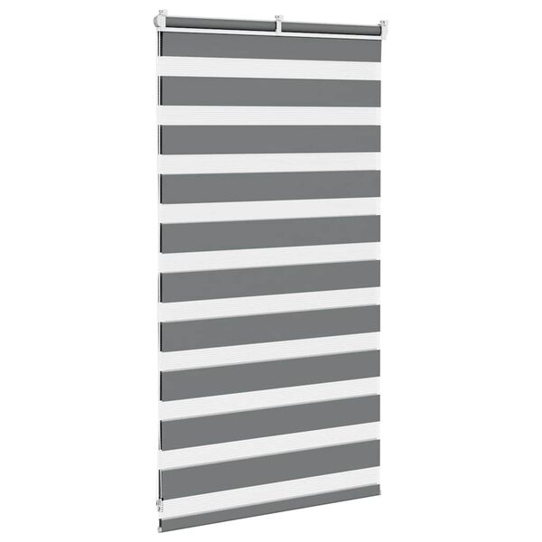 vidaXL žalūzijas zebra 80x100 cm auduma platums 75,9 cm poliesters