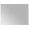 vidaXL vannasistabas spogulis ar LED, 60x80 cm