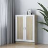 White_and_sonoma_oak