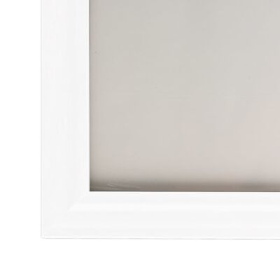 vidaXL foto rāmji, 5 gab., sienai vai galdam, balti, 59,4x84 cm, MDF