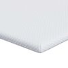 vidaXL Atmiņas putas matrača virsma 200 x 200 cm Thick Mīksts Balts