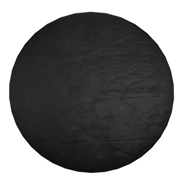 vidaXL dārza mēbeļu pārklājs, 6 gredzeni, Ø125x75 cm, apaļš