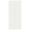 vidaXL Apavu skapis Balts 80 x 35.5 x 180 cm Inženierijas koks