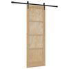 vidaXL Slīdo&scaron;ās durvis ORKDAL 73,5 x 211 cm Inženierijas koks
