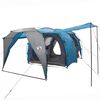vidaXL Tuneļveida telts Zila 562 x 265 x 216 cm