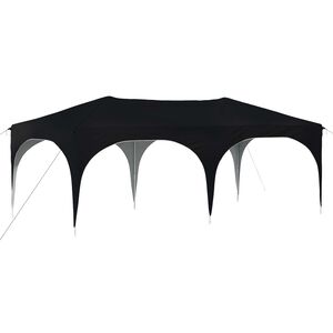 vidaXL Pop-up svinību teltis 575 x 288 x 245 cm Antracīta