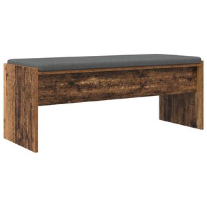 vidaXL Zāles sols ar spilvenu Vecs koks 103 x 38 x 40 cm